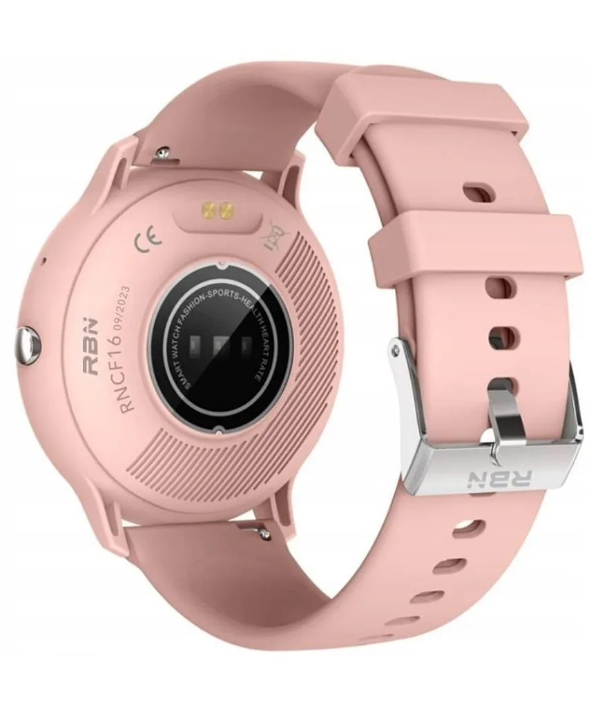 Smartwatch Rubicon Historice Rose Clair avec Écran Tactile et Bluetooth - 3