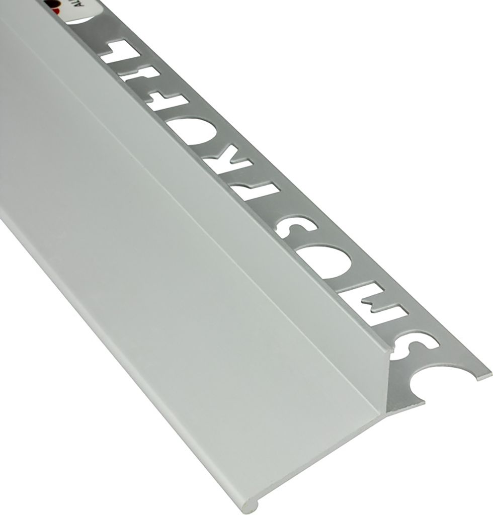 Alu Balkon Terrasse abtropf Profil Fliesenschiene Profil Produktbild 