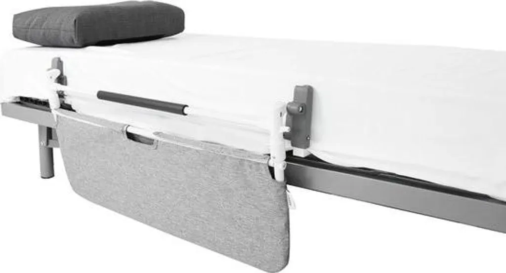 Éviter les chutes de lit - Barrière de lit réglable et pliable robuste - 7