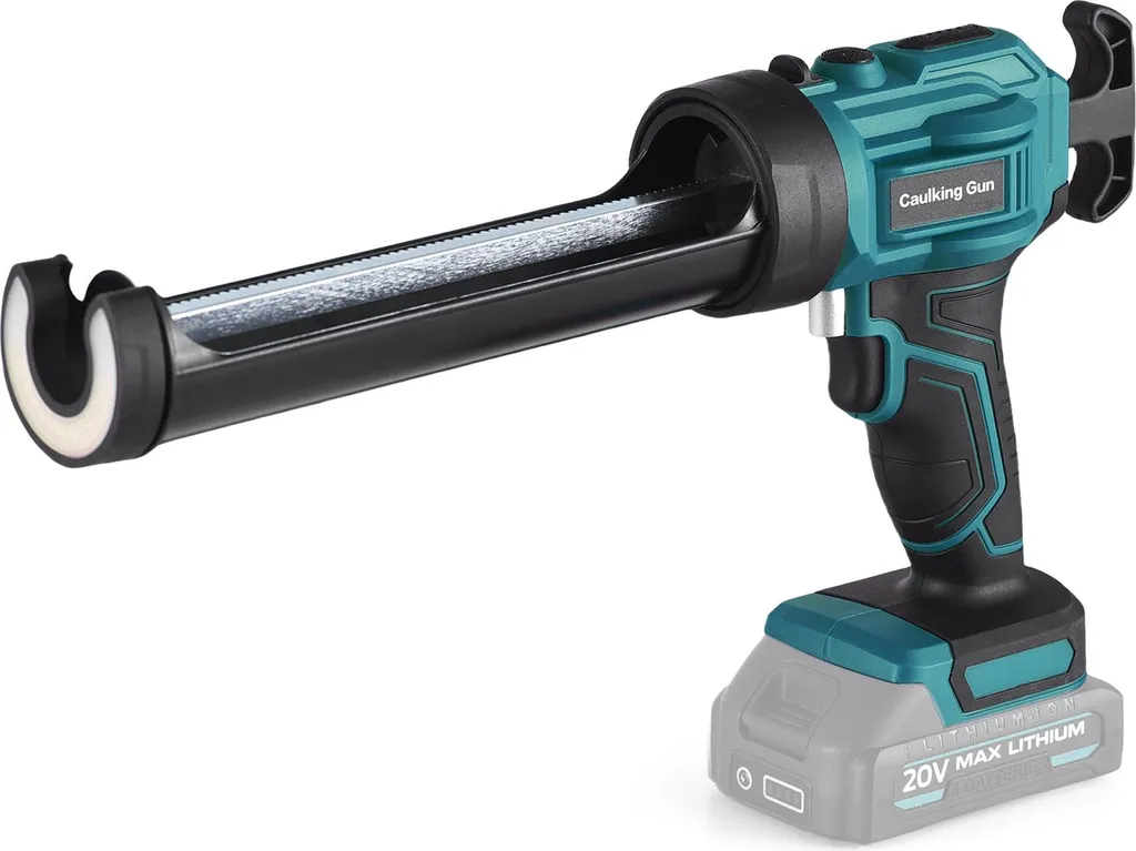 Pistolet à mastic électrique 20V à 4 vitesses avec éclairage LED intégré - 2