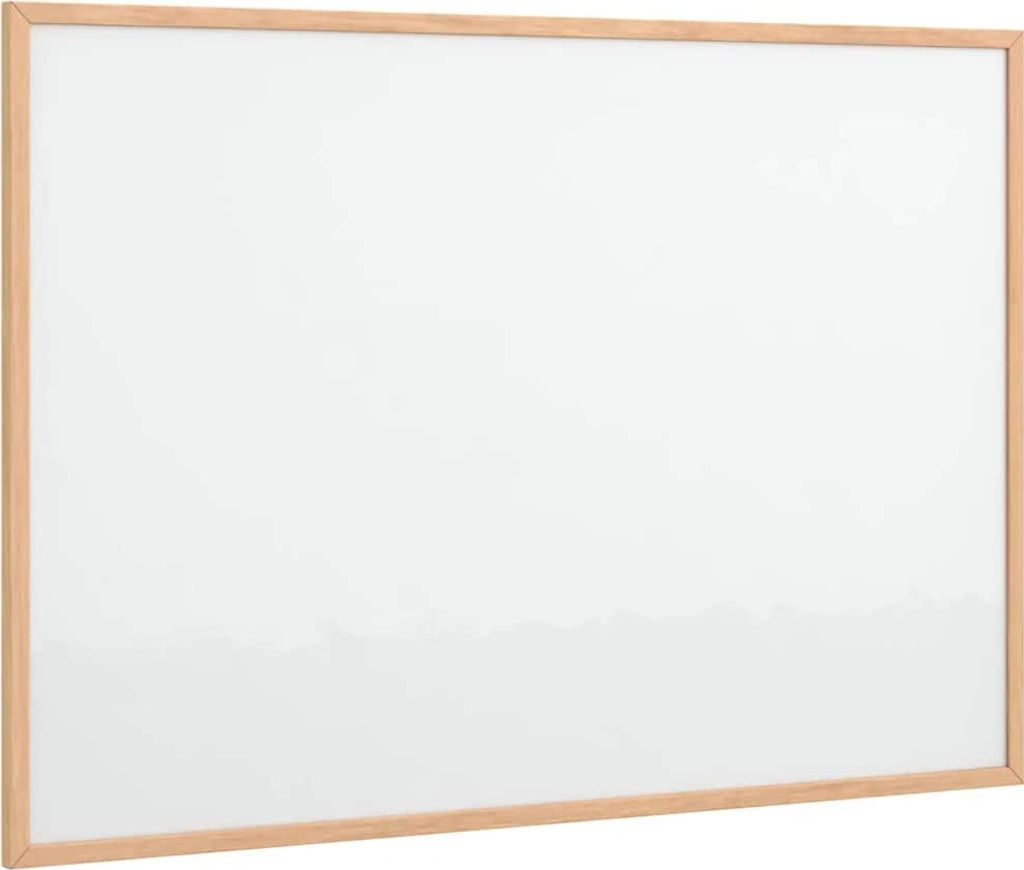 Magnetisches Whiteboard mit Rahmen aus massivem Kiefernholz Produktbild 