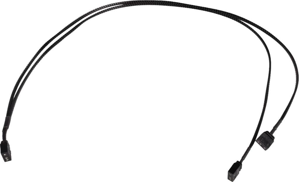 Alphacool Y-Kabelsplitter aRGB 3-Pin auf 2x 3-Pin, 60cm, (inkl.