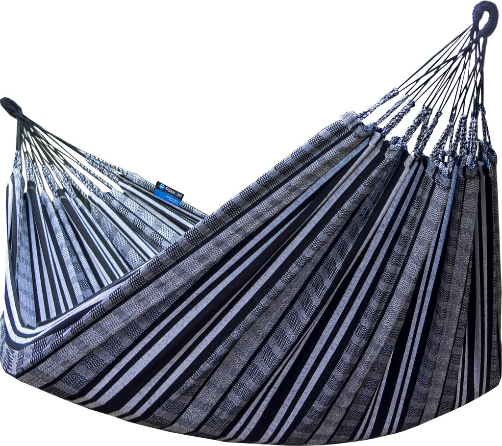 Potenza Pereira Hängematte 230 x 160 cm, Belastbarkeit bis 200 kg, 100% Baumwolle Doppelhängematte