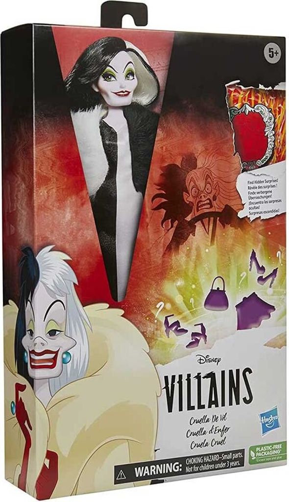 Hasbro Disney Villains Cruella De Vil Immagine del prodotto 