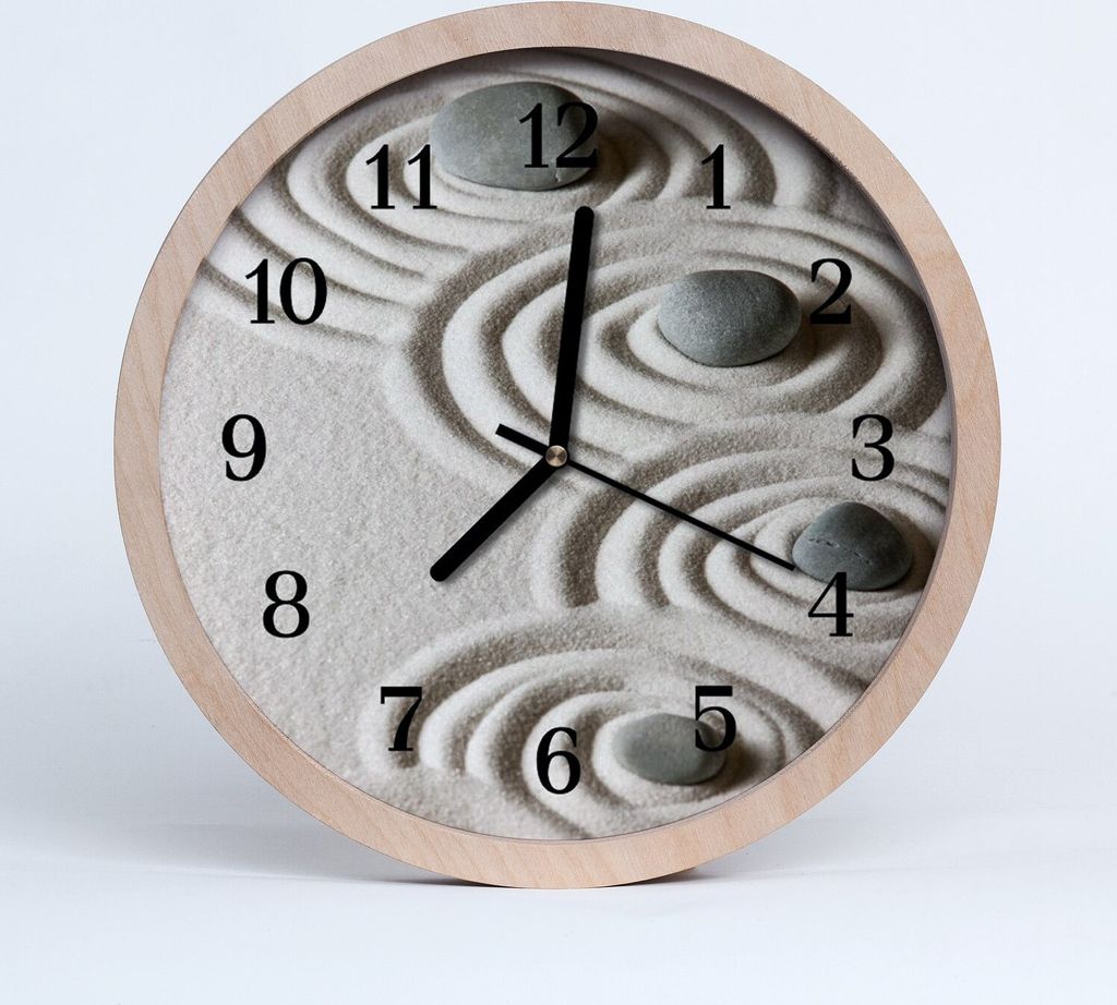 Holzuhr 30fi cm wanduhr - Sandsteine