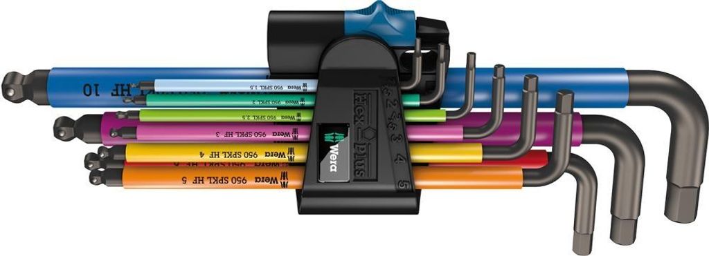 Sada uhlových skrutkovačov, 9-dielna, Multicolor HF Wera | Obrázok produktu 