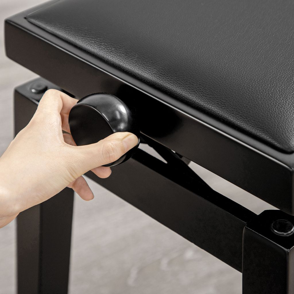 HOMCOM Stołek do pianina Ławka do pianina z regulacją Zdjęcie produktu 7