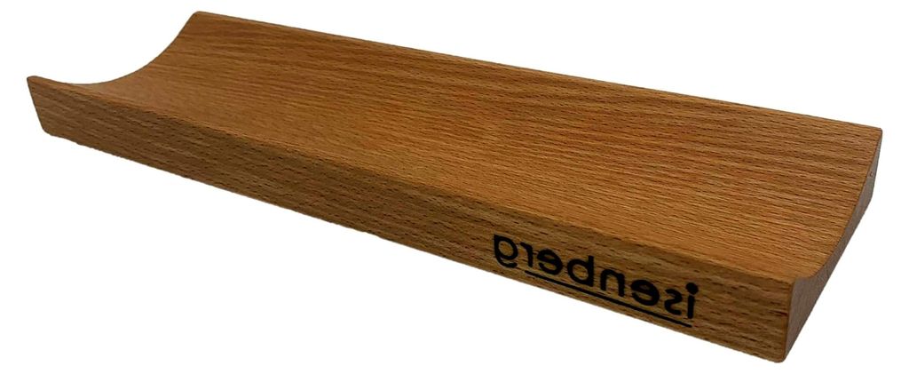 Profi Rollholzhalterung - 1fach Tischaufsteller aus Holz