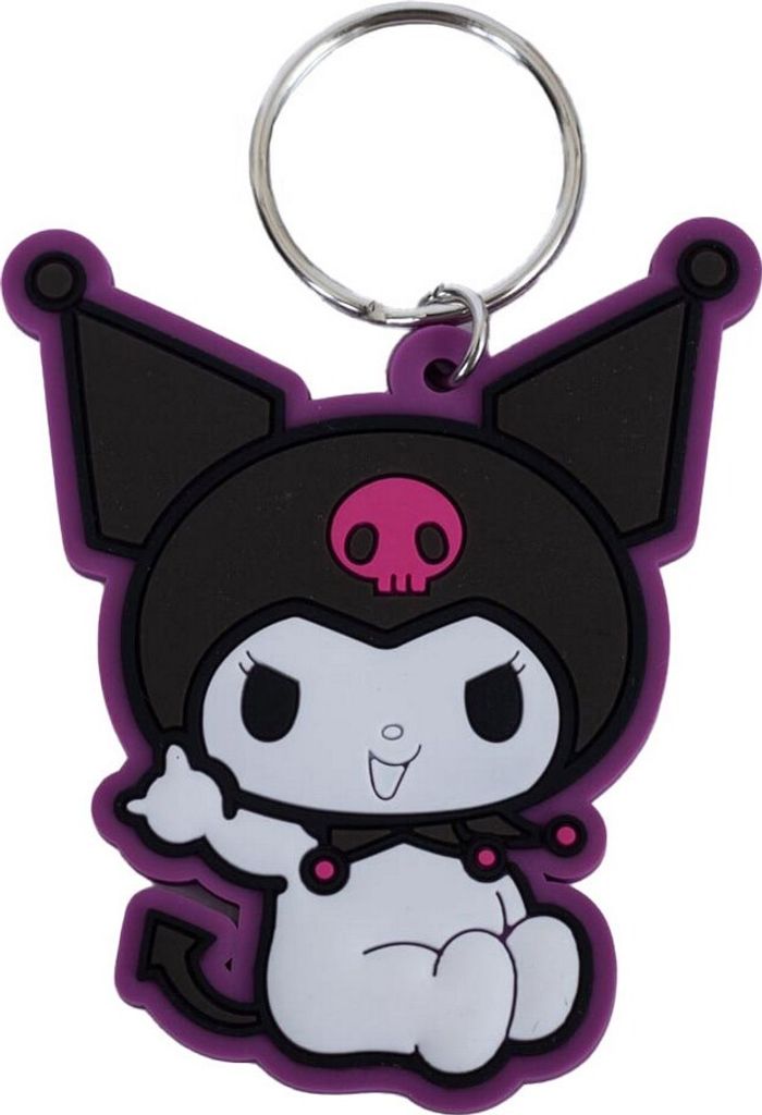 Sanrio - PVC Schlüsselanhänger Rock-Hand TA13451 (65 mm x 55 mm) (Bunt)