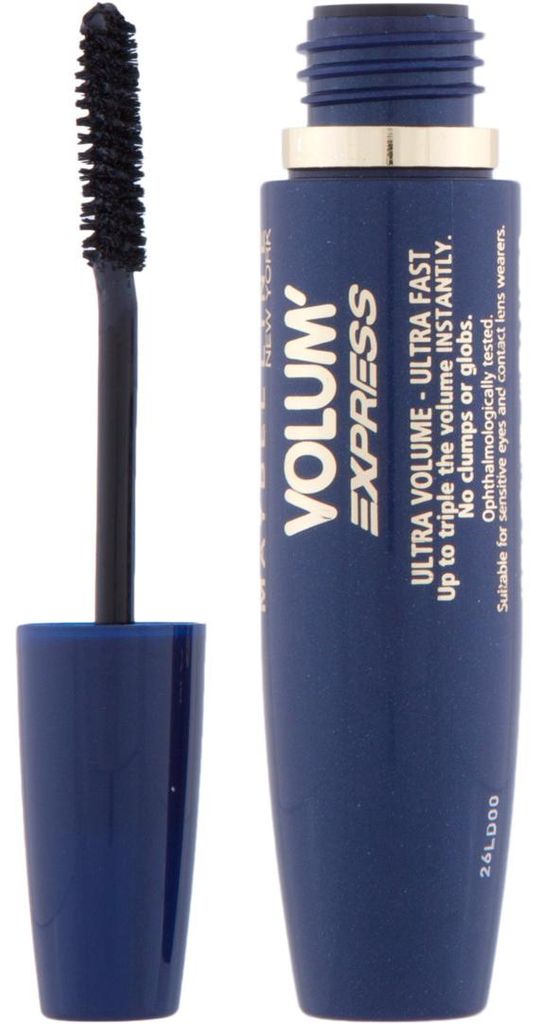 Maybelline Mascara Classic Volum Express Black (1 stuk) Productafbeelding 