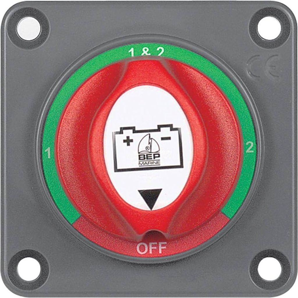Batterieschalter Selektorschalter Panel Boot Yacht Produktbild 
