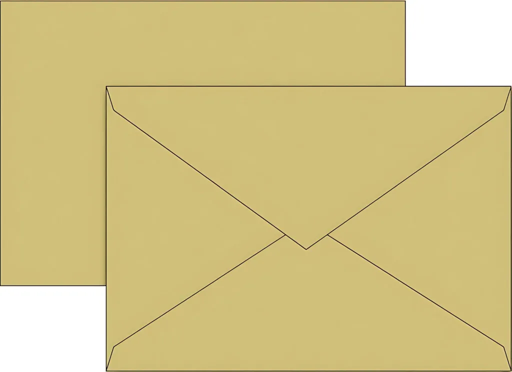 Enveloppe papier universel C6 BRUNNEN 105125211 avec fermeture gommée