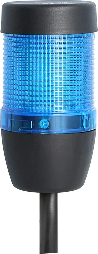 Colonna Blu STEX24 SS50-OB1/24 24V LED | Con Cavo 10m Per Macchinari - 1