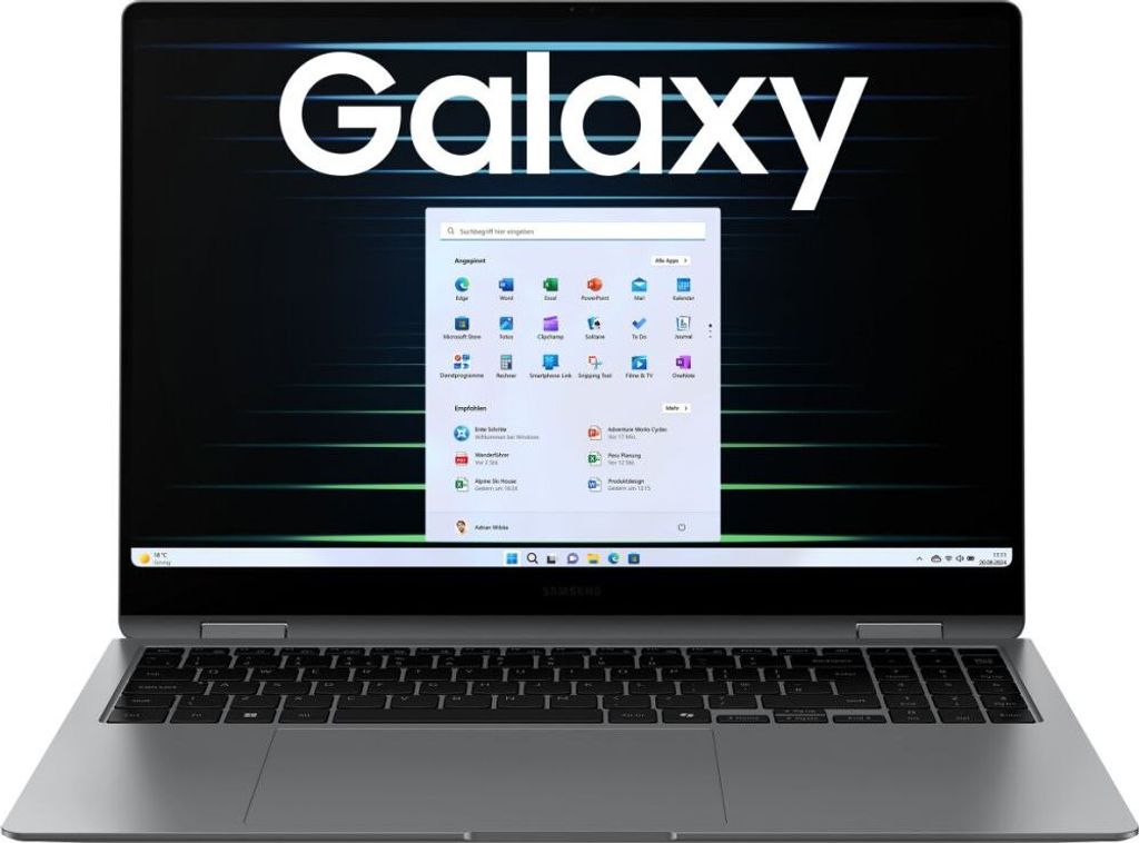 SAMSUNG Galaxy Book5 Pro 360 16" AMOLED Ultra 5 226V Produktbild 