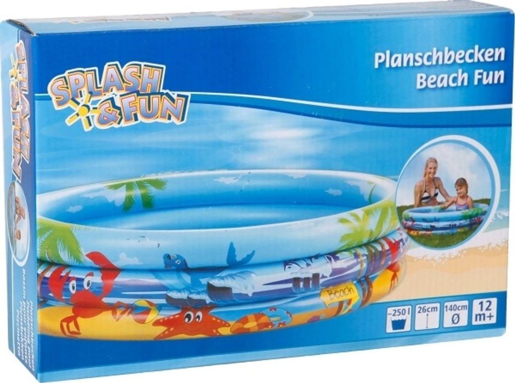 Bazén Splash & Fun Beach Fun, # 140 cm Obrázek produktu 