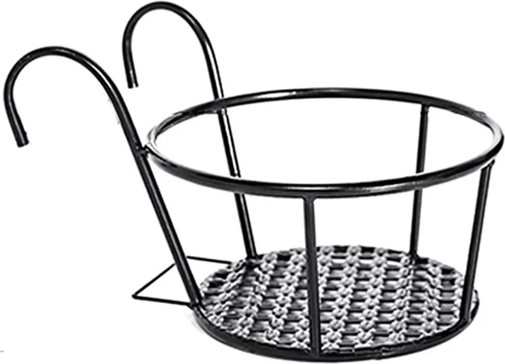 Seau de fleurs de jardin suspendu pour potager urbain et plantes aromatiques