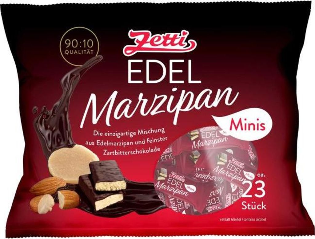 Zetti Edel Marzipan Minis 180g Produktbild 