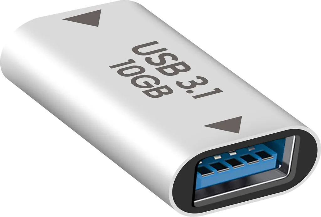Estensione USB-C Argento per Casa e Ufficio | Cavo 10Gbps Robusto