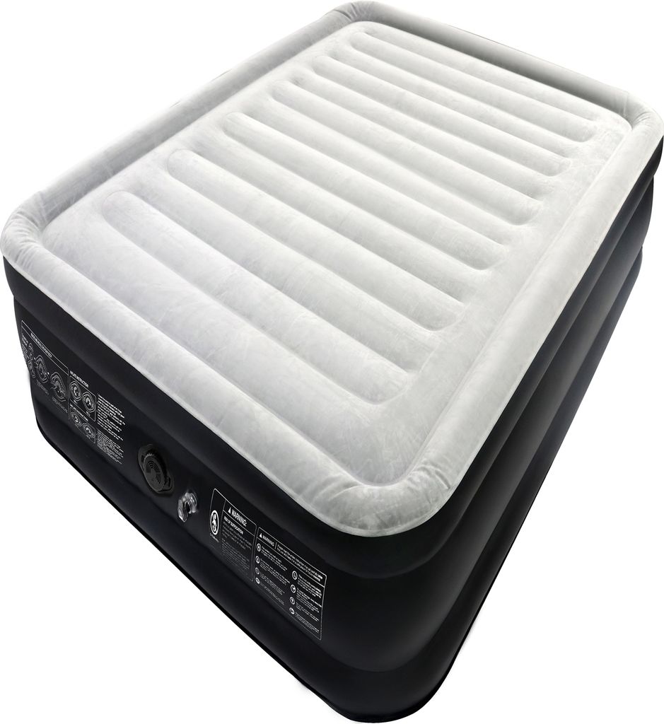 Sessamen-LP Luftmatratze Camping, Selbstaufblasend Luftbett Aufblasbare Matratze mit Eingebauter Elektrischer Pumpe Mit Handgepäckstück, für Out...