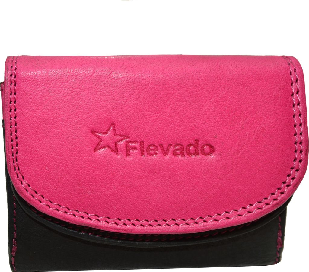 flevado Damengeldbörse Kinder Partybörse RFID Schutz Echt Produktbild 
