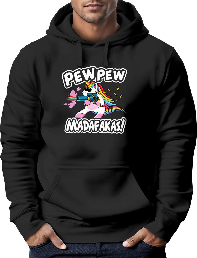Pew Pew Madafakas T Shirt Meme Funny Unicorn LGBT Gift Tee 2598 - Foto 5