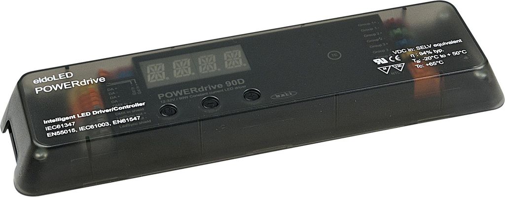 EldoLED POWERdrive DC 90 W Konstantstrom-RGB(W)-LED-Treiber/Controller