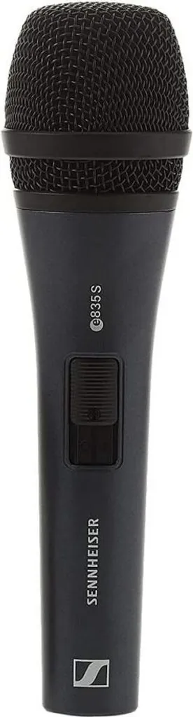 Microphone cardioïde Sennheiser E 835-S avec interrupteur silencieux - 3