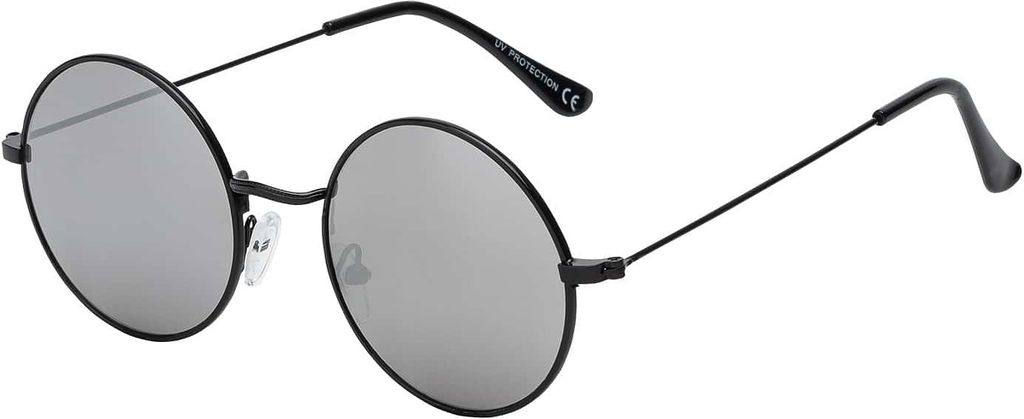 Herren Sonnenbrille Rund Form Designer 80er Modern Urlaub Produktbild 