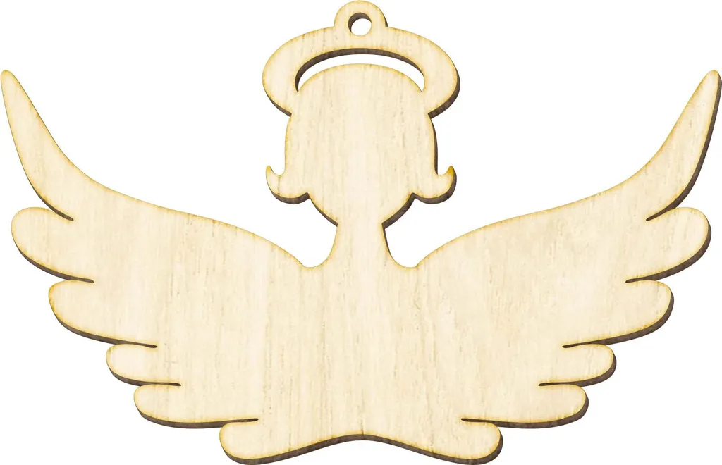 Ailes d'ange en bois 150x95mm : personnalisez enfin votre décoration