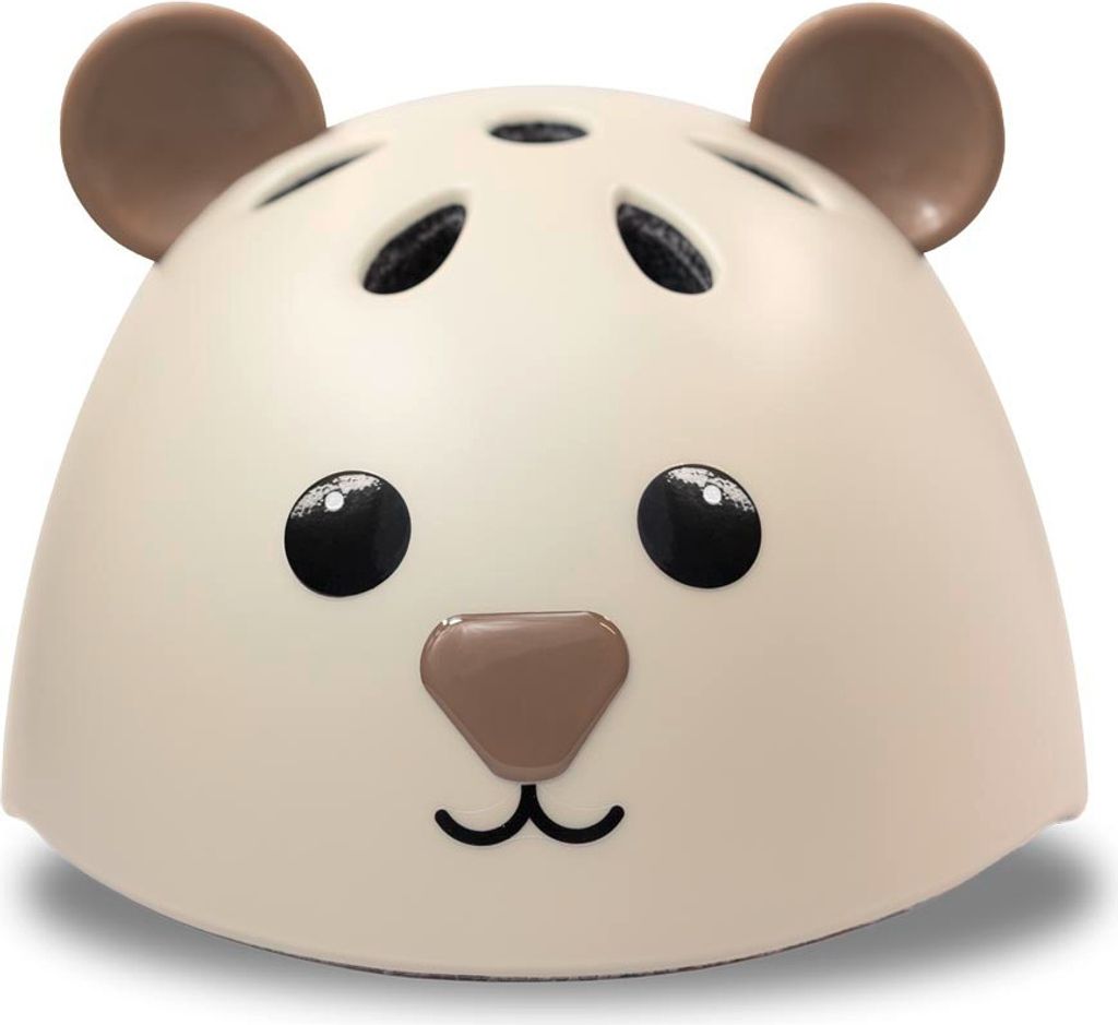 HUDORA Kinderhelm Beary, mocha, Gr. 48-52