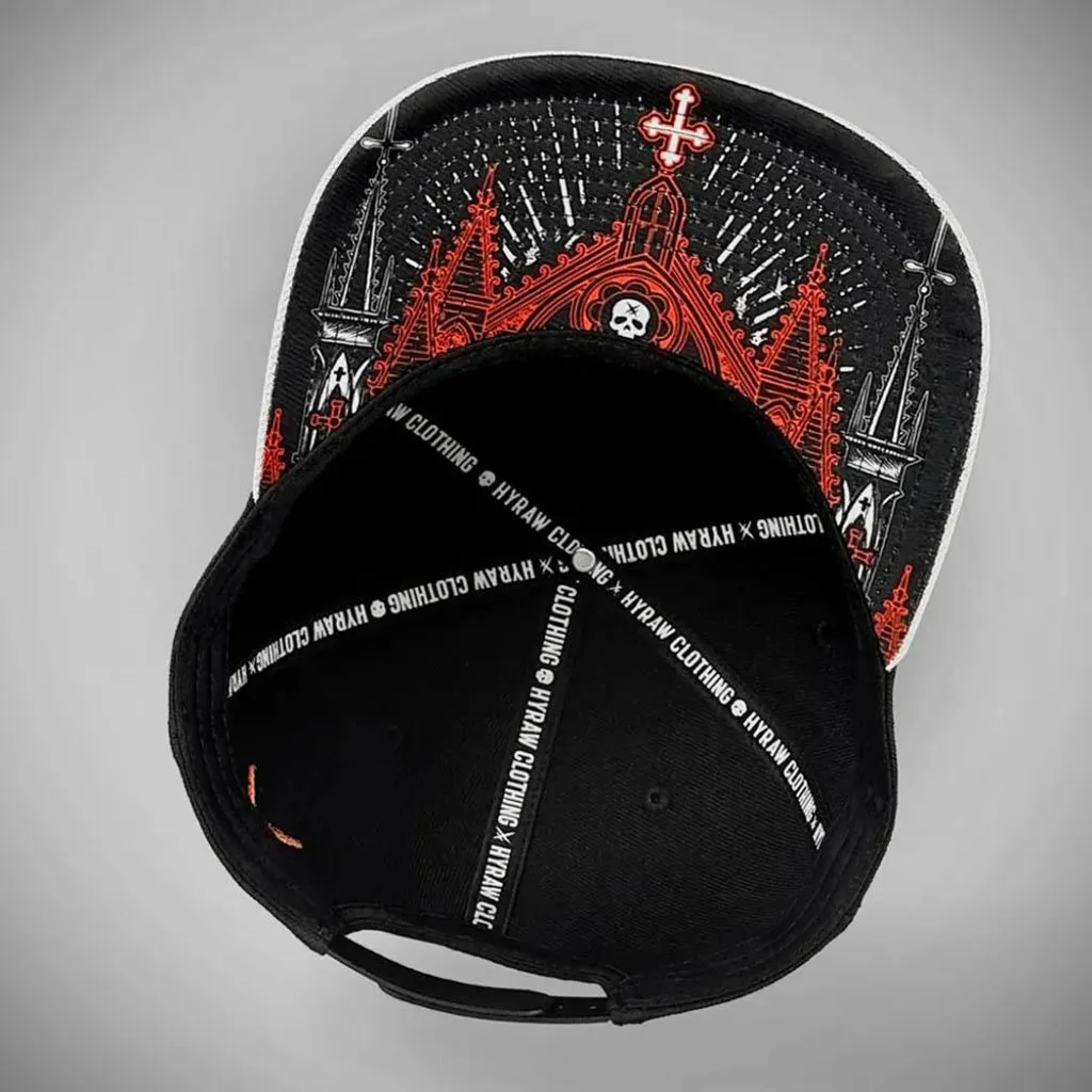 Cappello Hyraw Snapback Satanic Church - Regolabile e Resistente - 6