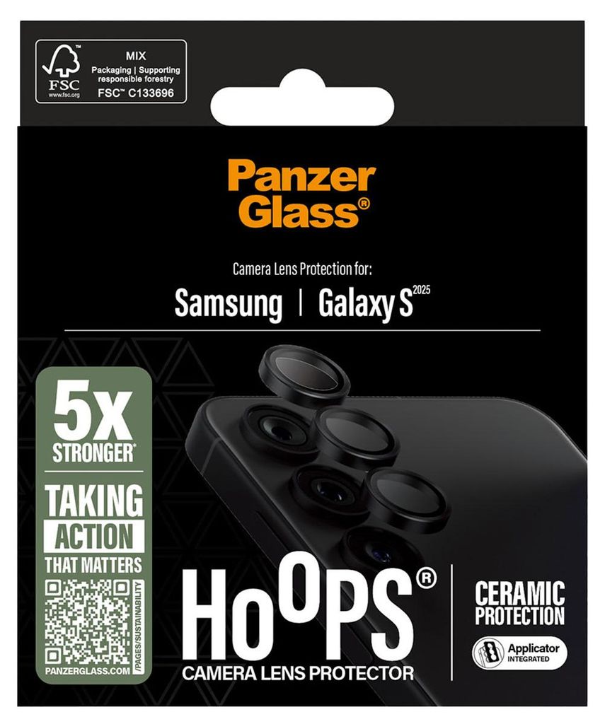 PanzerGlass ® Hoops® Ceramic Kameraschutz Samsung Galaxy Produktbild 