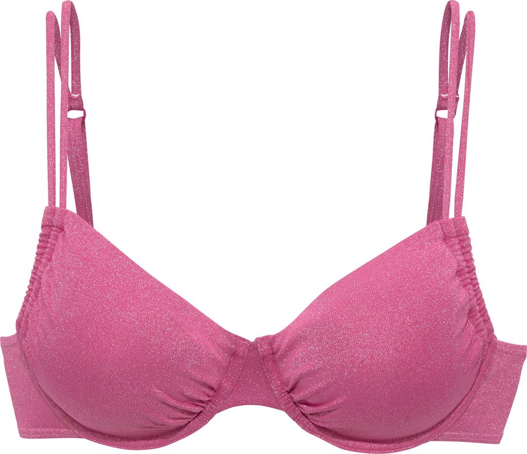 LASCANA Bügel-Bikini-Top pink Größe 42 Cup B