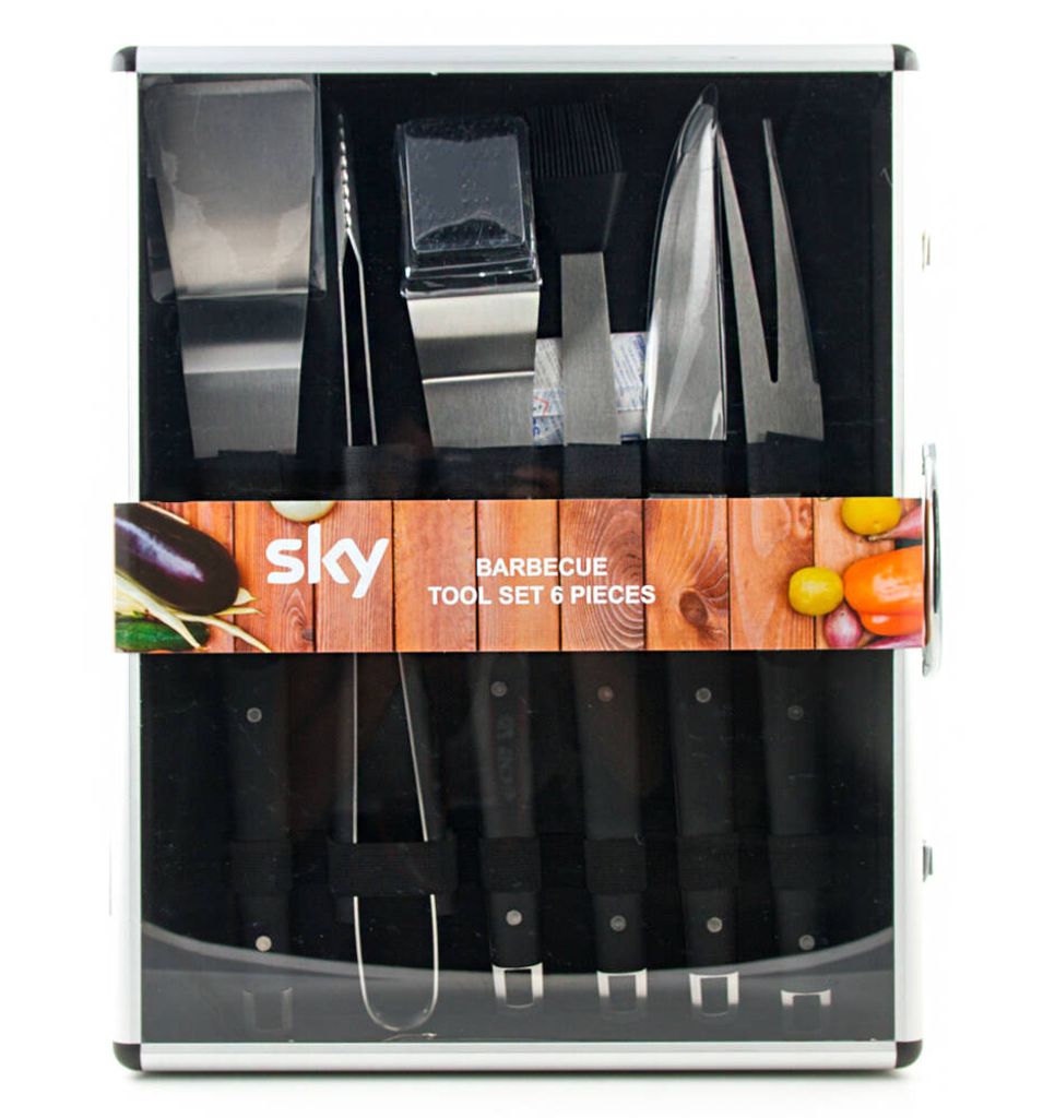 Sky Barbecue Tool Set 6-teilig im Koffer