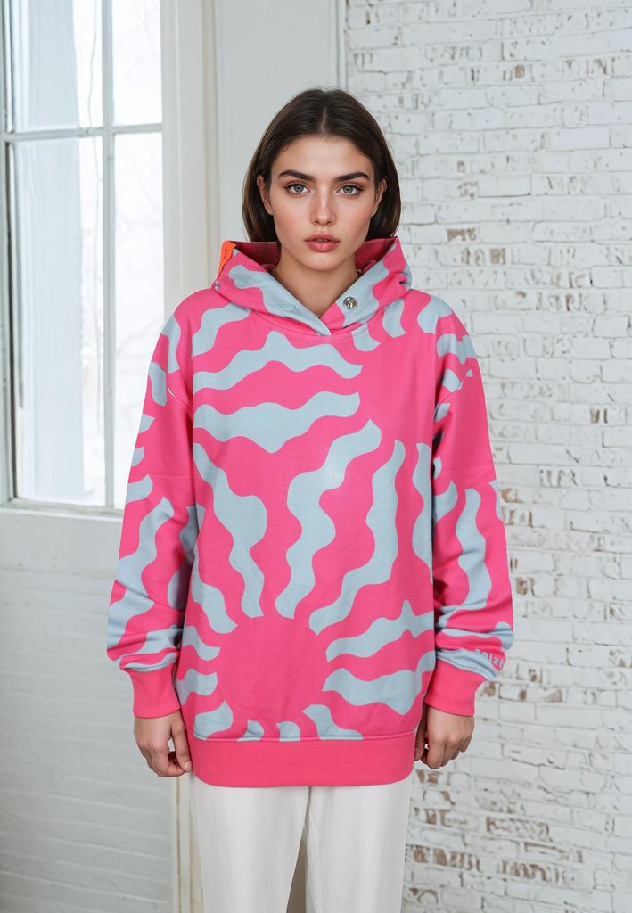 salzhaut Damen Hoodie VERGNATZT L