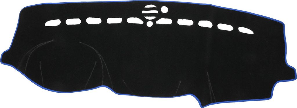 Armaturenbrett-Abdeckung für Jeep Grand Cherokee rutschfest | Mittelkonsole Armaturenbrett-Abdeckung Matte Schwarz Blau 1 Stück