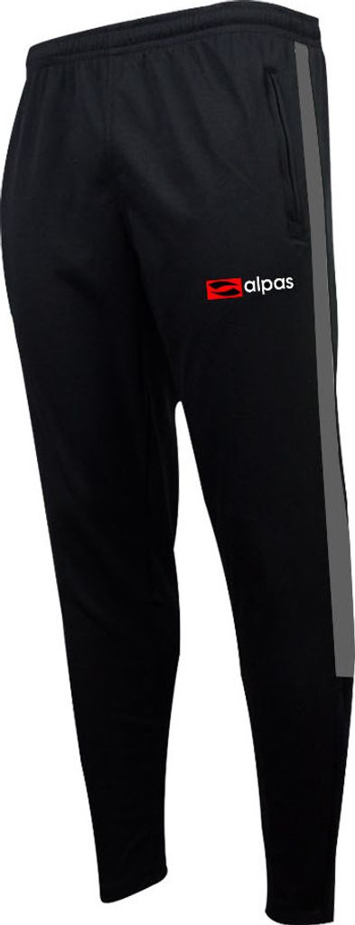 alpas Trainingshose Liga Gr. XS (164) Grau Sporthose Jogginghose Freizeithose Gymhose Fitnesshose