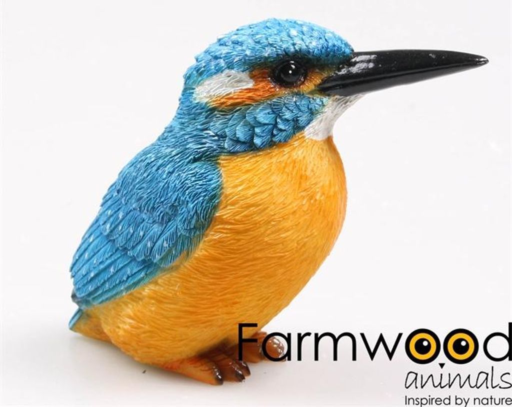 Farmwood Animals Gartenstatue Eisvogel 12,5 x 6 x 10 cm Produktbild 