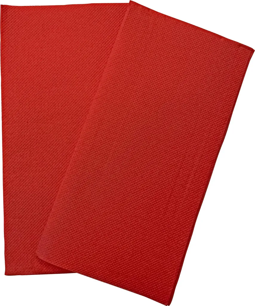 Serviettes de Table Rouges pour Réception et Restauration 30x40 cm - 3
