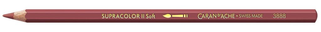 Aquarellkreide "Supracolor", bordeauxrot, sechseckig, CARAN D'ACHE 3888.085