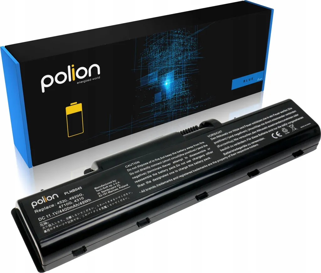 Batteria Per Dell Inspiron 6400 - 11,1V 7800mAh 87Wh Li-Ion