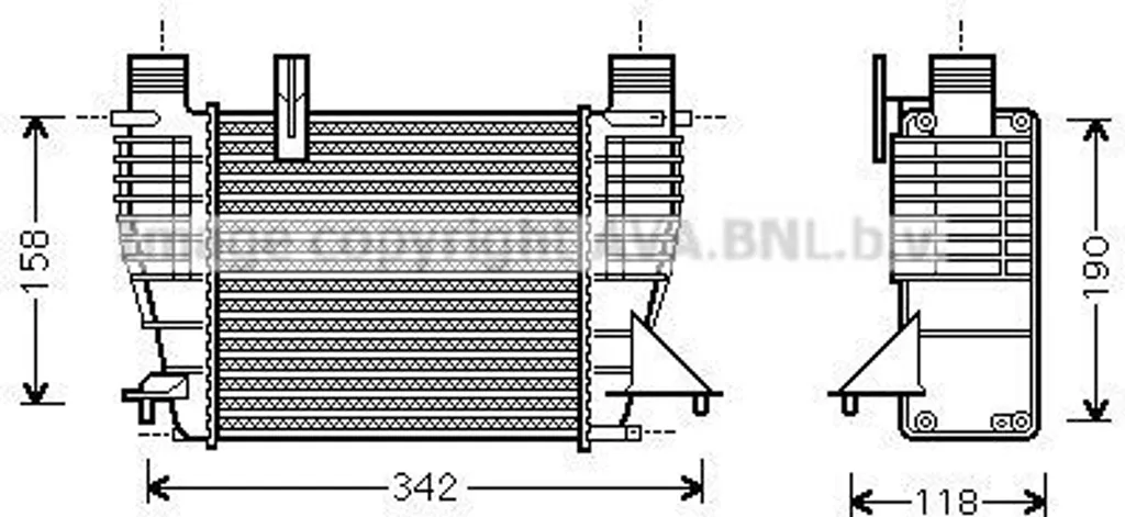 Intercooler OE 144609U20A : Stop perte de puissance Clio III