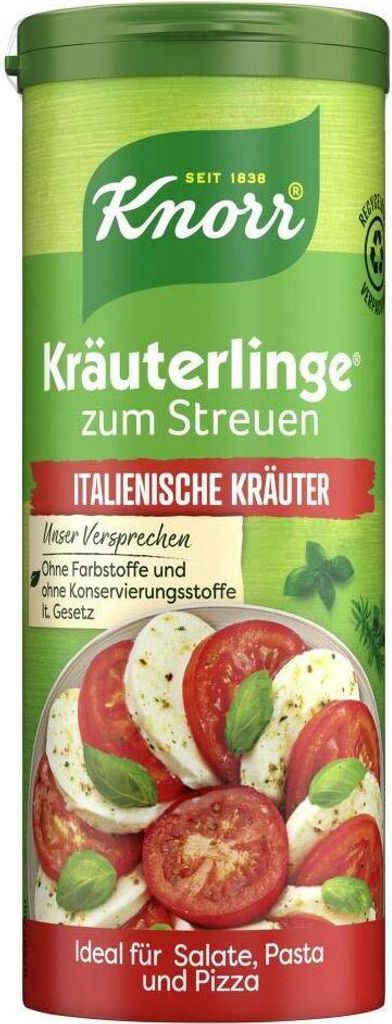 Knorr Kräterlinge Italienische Kräuter, Streuer, 4er Pack