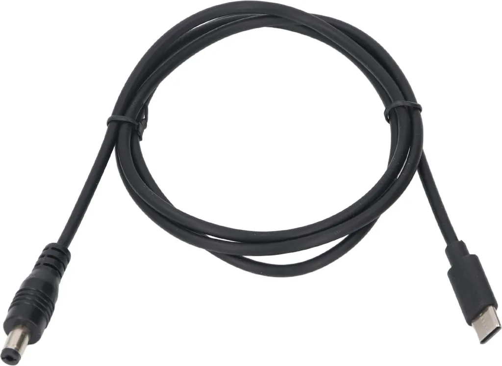 Câble Alimentation USB C vers DC 5.5x2.1mm 15M avec Support PD 100W - 3