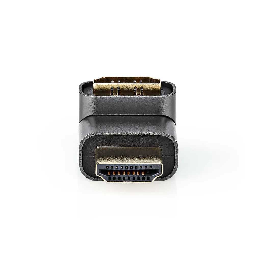 Adattatore HDMI 270° Nedis in Alluminio Grigio | Supporto 4K 60Hz