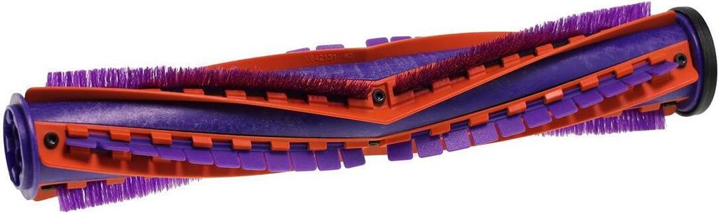 A close-up, studio shot of a vacuum cleaner brush roll.