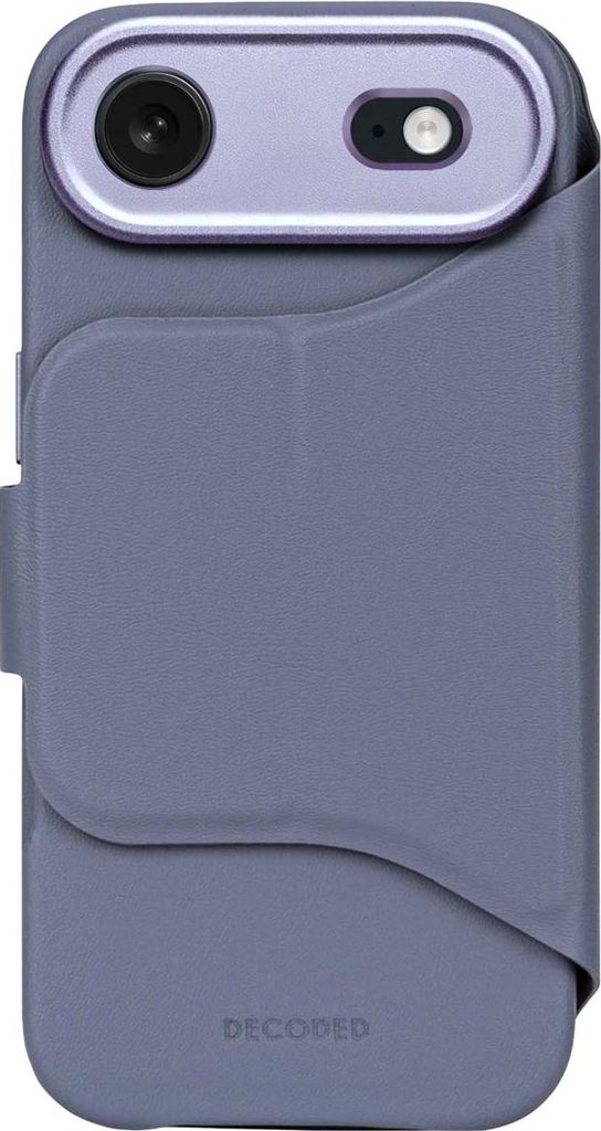 Decoded, MagSafe Etui iPhone Air Silikon texturiert rutschfest, Blau
