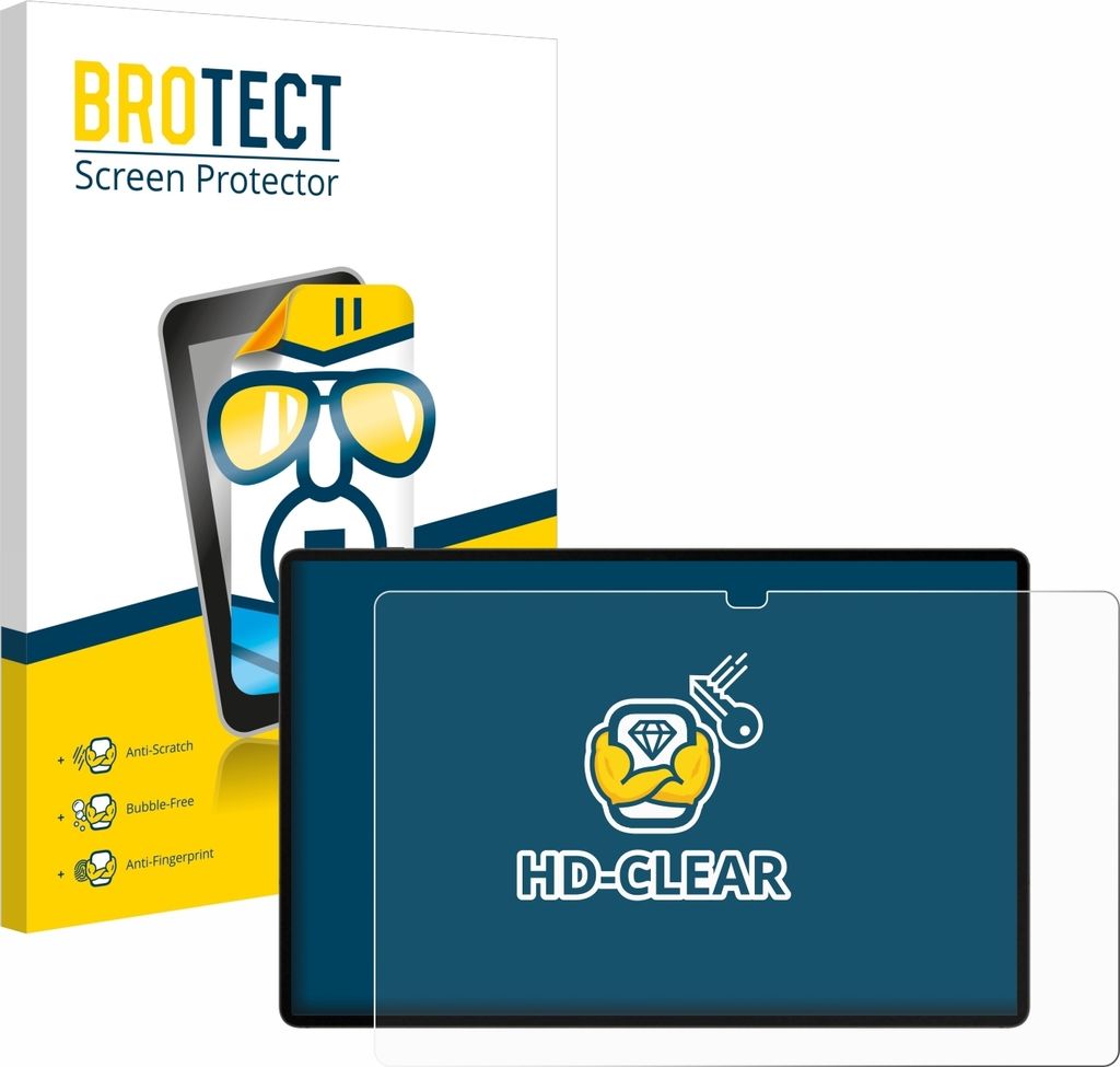 Für Samsung Galaxy Tab S9 Ultra 5G Schutzfolie BROTECT Displayschutz Display Schutz Folie Klar Transparent