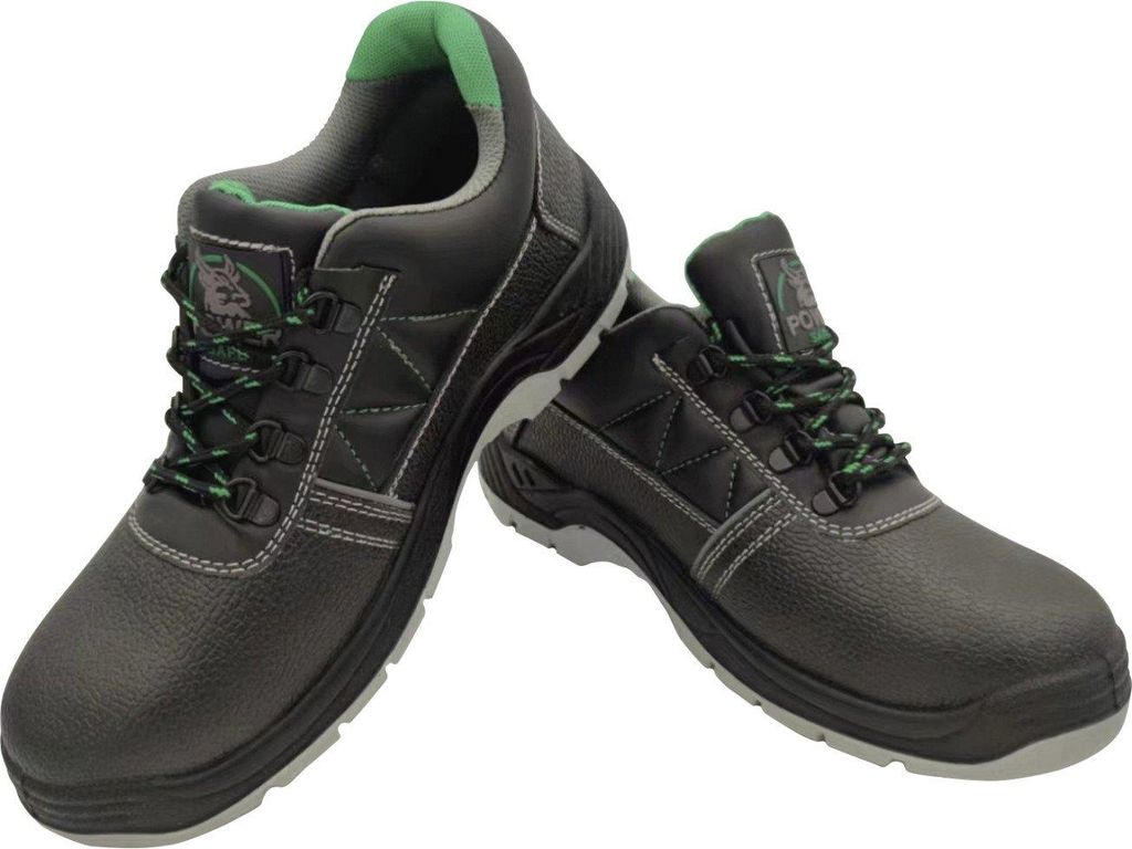 Sicherheitshalbschuh S3, schwarz-grün Produktbild 