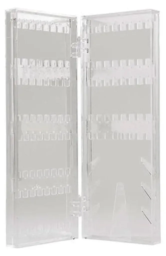 Porte-bijoux vertical 28,3 cm de haut en acier robuste et élégant